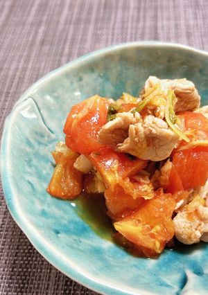 豚肉と白菜トマトの中華あん-レシピのメイン写真