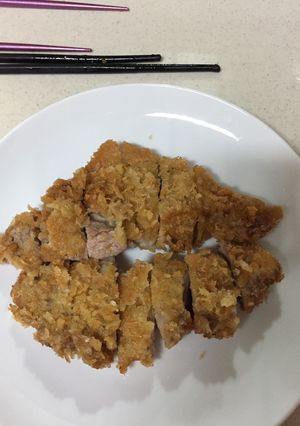 豚肩肉ロースカツ・揚げない-レシピのメイン写真