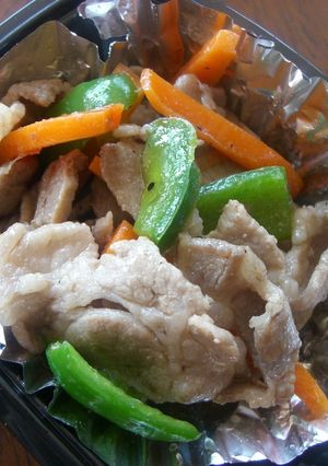 残り野菜でお弁当♪塩豚野菜-レシピのメイン写真