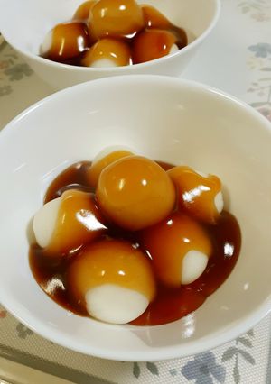 レンジで～上新粉のみたらし団子♡-レシピのメイン写真