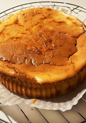 我が家の簡単ベイクドチーズケーキ-レシピのメイン写真
