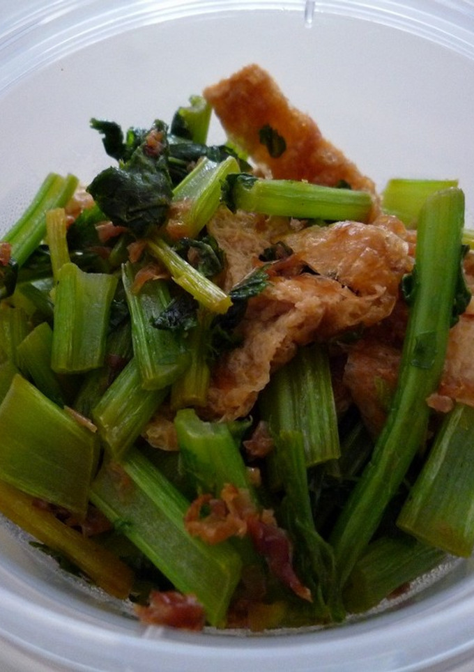 大根の葉と油揚げの炒め物-レシピのメイン写真