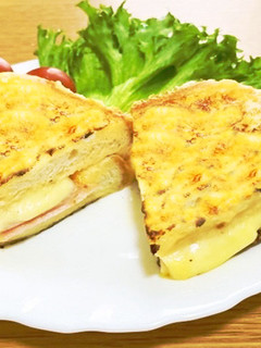 ワンパン・フレンチトースト-レシピのメイン写真