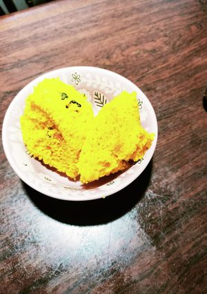ふんわり♡パンプキンハニー蒸しケーキ♡-レシピのメイン写真