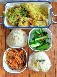 今日のお弁当☆山菜弁当♪-レシピのメイン写真