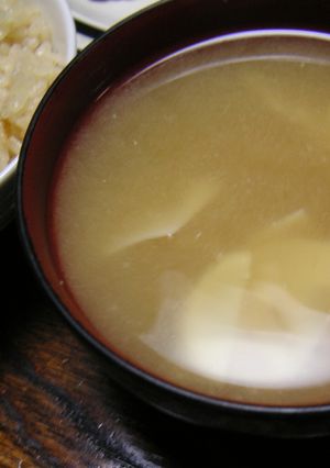 一度食べたらやみつき！筍のお味噌汁-レシピのメイン写真
