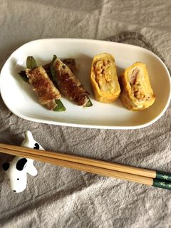 お弁当に☆スナップエンドウの肉巻き-レシピのメイン写真
