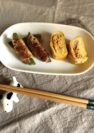お弁当に☆スナップエンドウの肉巻き-レシピのメイン写真