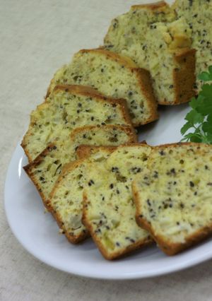 ＊ごまと玉ねぎのケーキ＊-レシピのメイン写真