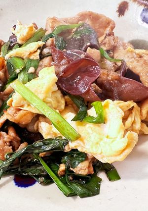 ムースーロー 木耳と豚肉と卵の炒め物☆-レシピのメイン写真