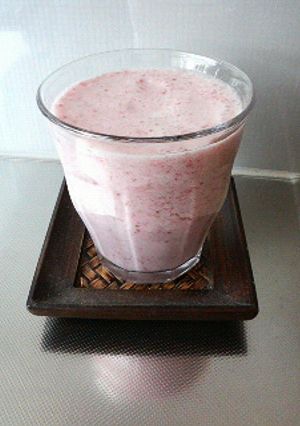 ☆朝食に！はちみついちごミルク☆-レシピのメイン写真