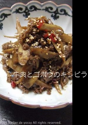 牛肉とゴボウのキンピラ-レシピのメイン写真