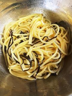 お手軽塩昆布パスタ-レシピのメイン写真