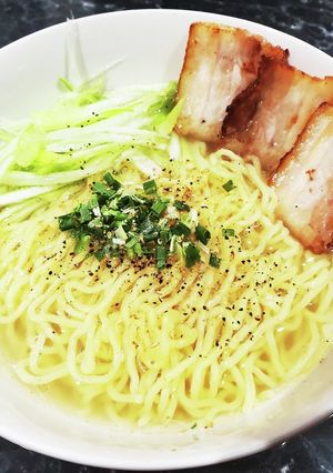 あっという間に店の味！あっさり塩ラーメン-レシピのメイン写真