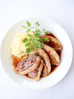 美味しい〜【鴨のソテー(バルサミコソース-レシピのメイン写真
