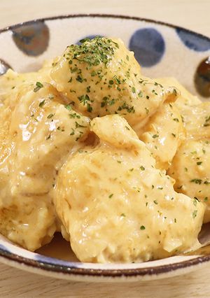 驚くほどしっとりジューシー！胸肉の鶏マヨ-レシピのメイン写真