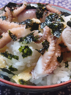 イイダコのまぜごはん-レシピのメイン写真