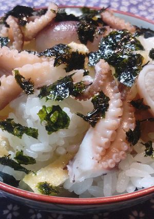 イイダコのまぜごはん-レシピのメイン写真