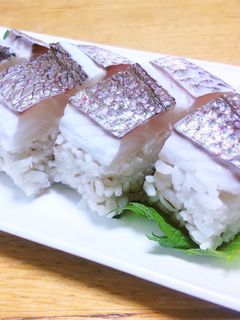 タイの酢締め棒寿司-レシピのメイン写真