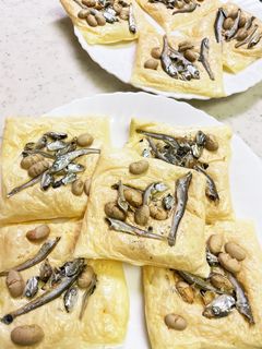 カルシウムせんべい 小魚と大豆とチーズ-レシピのメイン写真