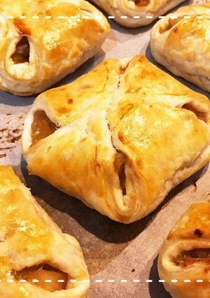 冷凍パイシートで簡単！チーズアップルパイ-レシピのメイン写真