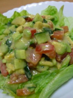 ほんのり柚風味な野菜ゴロゴロサラダ-レシピのメイン写真
