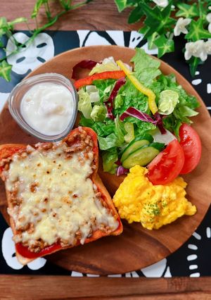 時短♡簡単♡納豆チーズトースト-レシピのメイン写真