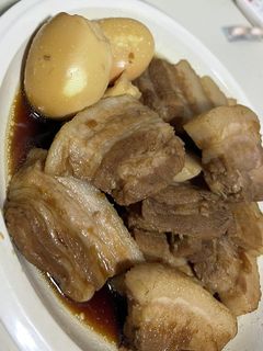 ゆで卵と豚の角煮-レシピのメイン写真