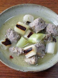 いわしのつみれと焼ねぎの味噌汁-レシピのメイン写真