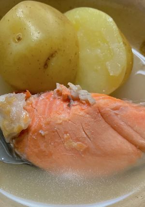鮭とじゃがいものあら煮-レシピのメイン写真
