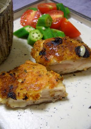 とりもも肉のチーズはさみ焼き-レシピのメイン写真