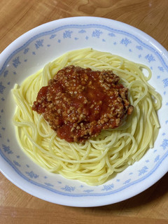 簡単手抜きミートソース-レシピのメイン写真