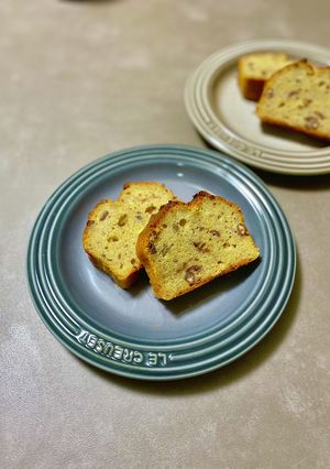 あんことバナナのパウンドケーキ-レシピのメイン写真