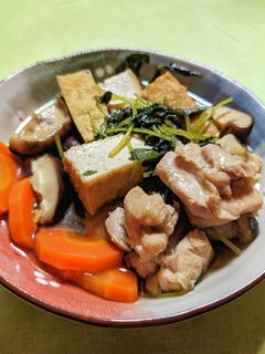 鶏と厚揚げの治部煮-レシピのメイン写真