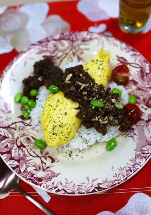 包丁まな板不要　おやびんドライカレー-レシピのメイン写真