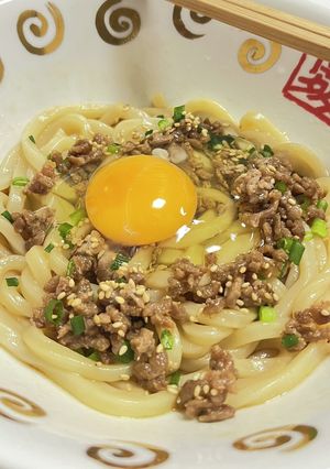 【レンジで5分】油そば風うどん-レシピのメイン写真