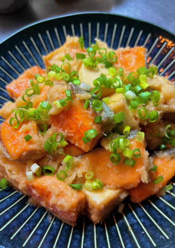 鮭と厚揚げのみぞれ煮。-レシピのメイン写真