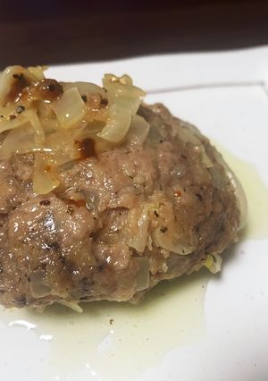お手軽ゆかりハンバーグ　100円-レシピのメイン写真