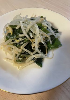 もやしとわかめのサラダ-レシピのメイン写真