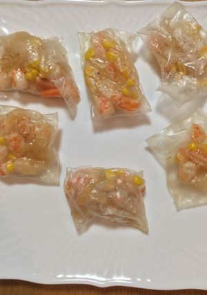 ライスペーパー　えびコーンオイスター味-レシピのメイン写真
