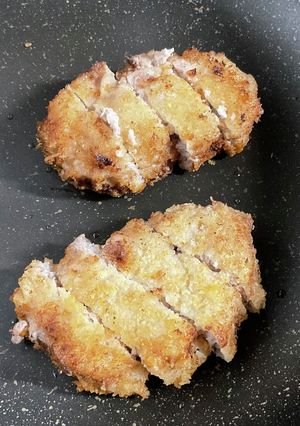やわらかとんかつ（介護食）-レシピのメイン写真