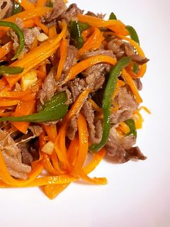 牛肉と野菜のオイスターソース炒め-レシピのメイン写真