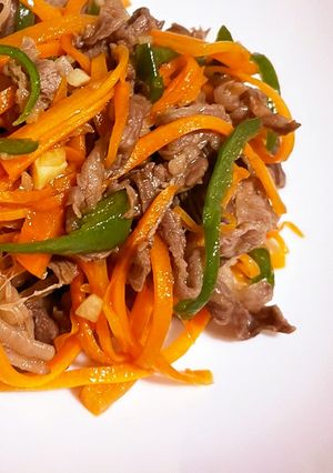 牛肉と野菜のオイスターソース炒め-レシピのメイン写真