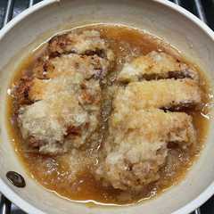 豚カツのみぞれ煮（介護食）-レシピのメイン写真