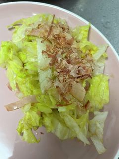 簡単レタスサラダ-レシピのメイン写真