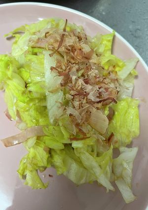 簡単レタスサラダ-レシピのメイン写真
