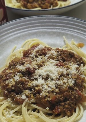 ミートスパゲティ-レシピのメイン写真
