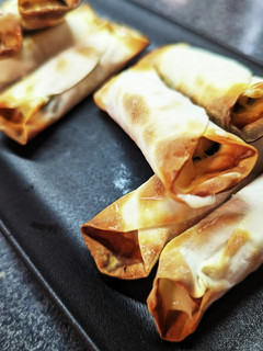 残り物で!餃子の皮でちくわチーズおつまみ-レシピのメイン写真