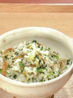 小松菜と桜えびのまぜご飯-レシピのメイン写真