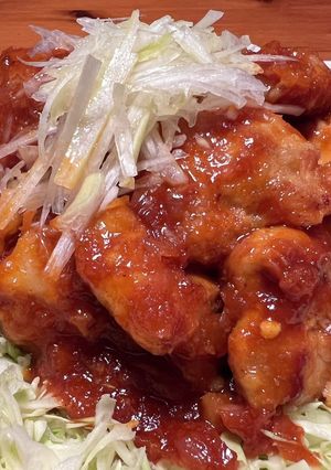 鶏もも肉で簡単ヘルシー♡ヤムニョムチキン-レシピのメイン写真